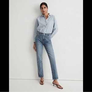 NWT Madewell Perfect Vintage Jeans Heathcoat Wash size 29